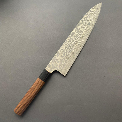 Gyuto knife, SG2 powder steel, damascus finish - Kamo