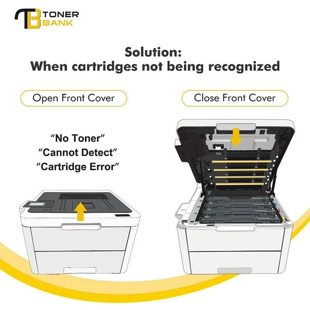 Toner Bank Compatible Toner Cartridge for Brother TN227 TN223 TN-227BK TN-227C TN-227M TN-227Y MFC-L3750CDW MFC-L3770CDW HL-L3210CW HL-L3290CDW Printer Ink (Black Cyan Yellow Magenta, 4-Pack)