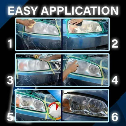 QWANG Headlight Renewals Polish Car Kit Headlight Liquid Cleaning 20ml