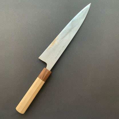 Gyuto knife, Aogami 1, forge welded damascus series - Naoki Mazaki