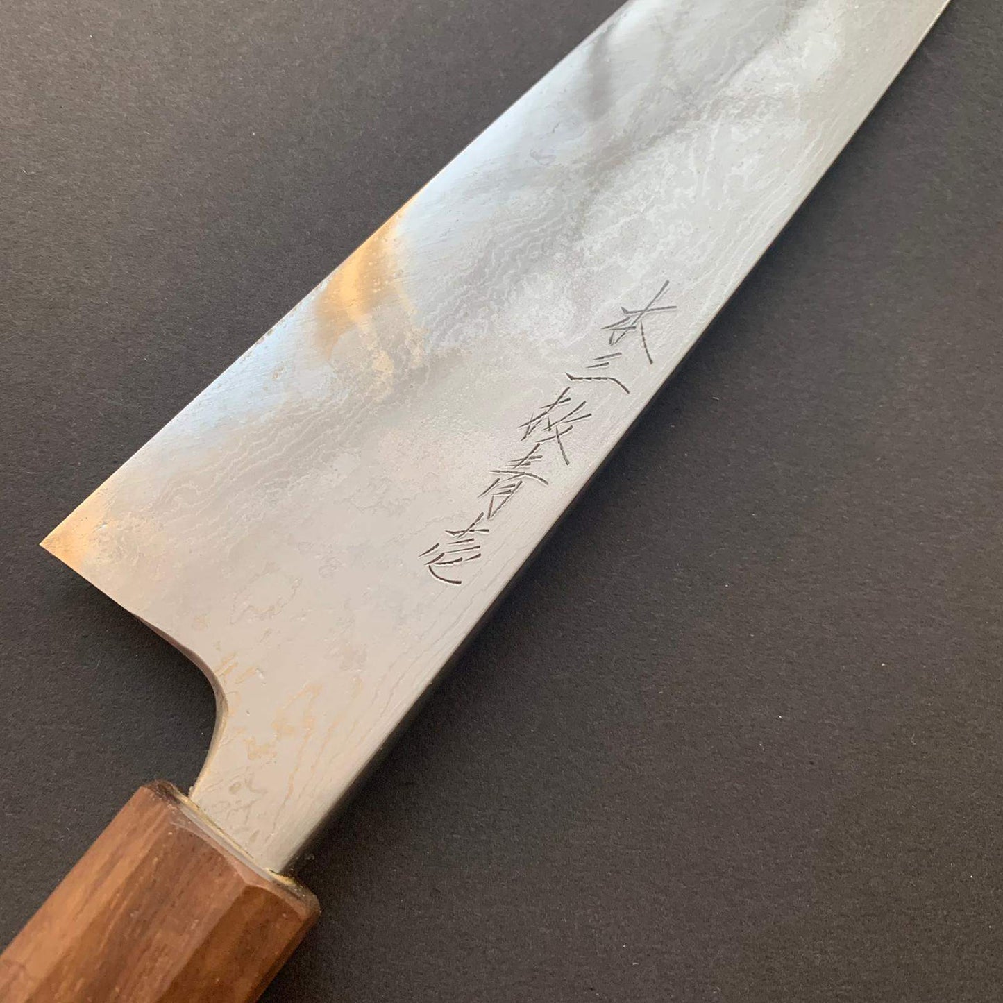 Gyuto knife, Aogami 1, forge welded damascus series - Naoki Mazaki