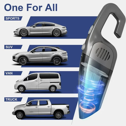 Portable Car Vacuum 7KPA Handheld Vacuum Cordless Hand Vacuum Powerful Vacuum Cleaner Multi-purpose for Pet Home Car