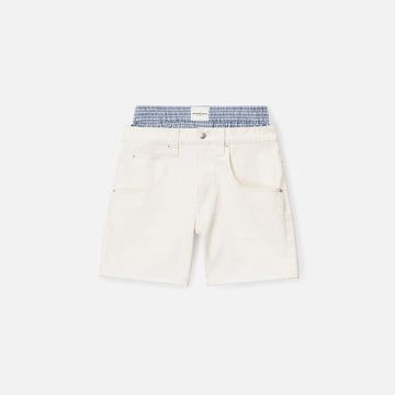 T by Alexander Wang Prestyled Boxer Boy Short - Moonshine
