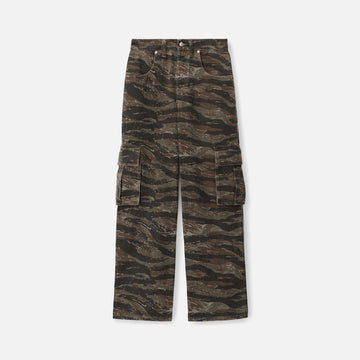 T by Alexander Wang Camo Bagged Out Pocket Jean - Camo