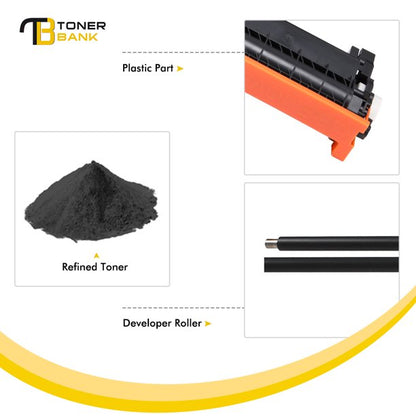 TONER BANK Compatible Toner Cartridges for Brother TN-760 TN760 TN 760 730 TN730 TN-730 HL-L2350DW MFC-L2710DW DCP-L2550DW MFC-L2750DW HL-L2370DW HL-L2395DW Printer Ink (Black, 4 Pack)