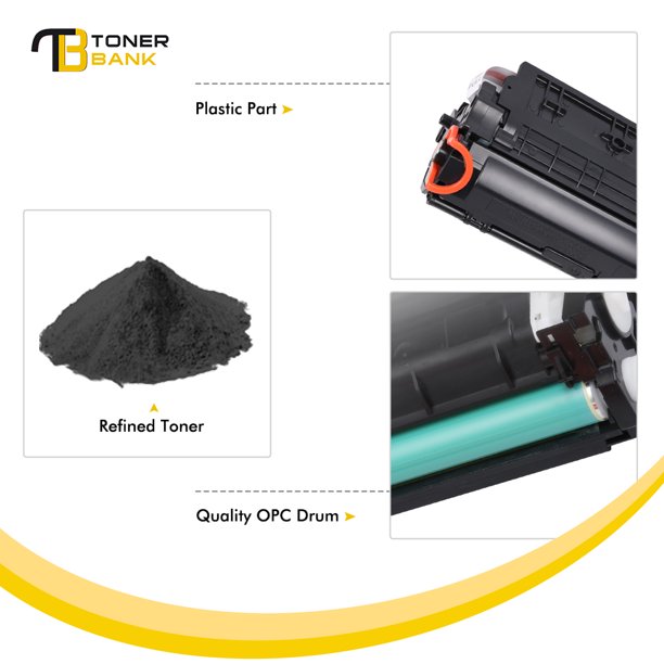 Toner Bank 2-Pack Compatible Toner Cartridge for Canon Cartridge 137 CRG137 imageCLASS MF227dw MF232w MF242dw MF236n MF244dw MF247dw MF220 MF230 MF240 MF210 series D570 Laser Printer Black