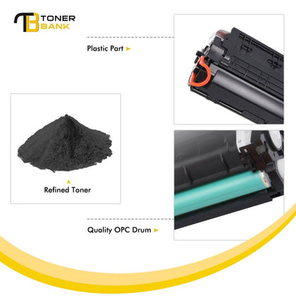 Toner Bank 2-Pack Compatible Toner Cartridge for Canon Cartridge 137 CRG137 imageCLASS MF227dw MF232w MF242dw MF236n MF244dw MF247dw MF220 MF230 MF240 MF210 series D570 Laser Printer Black