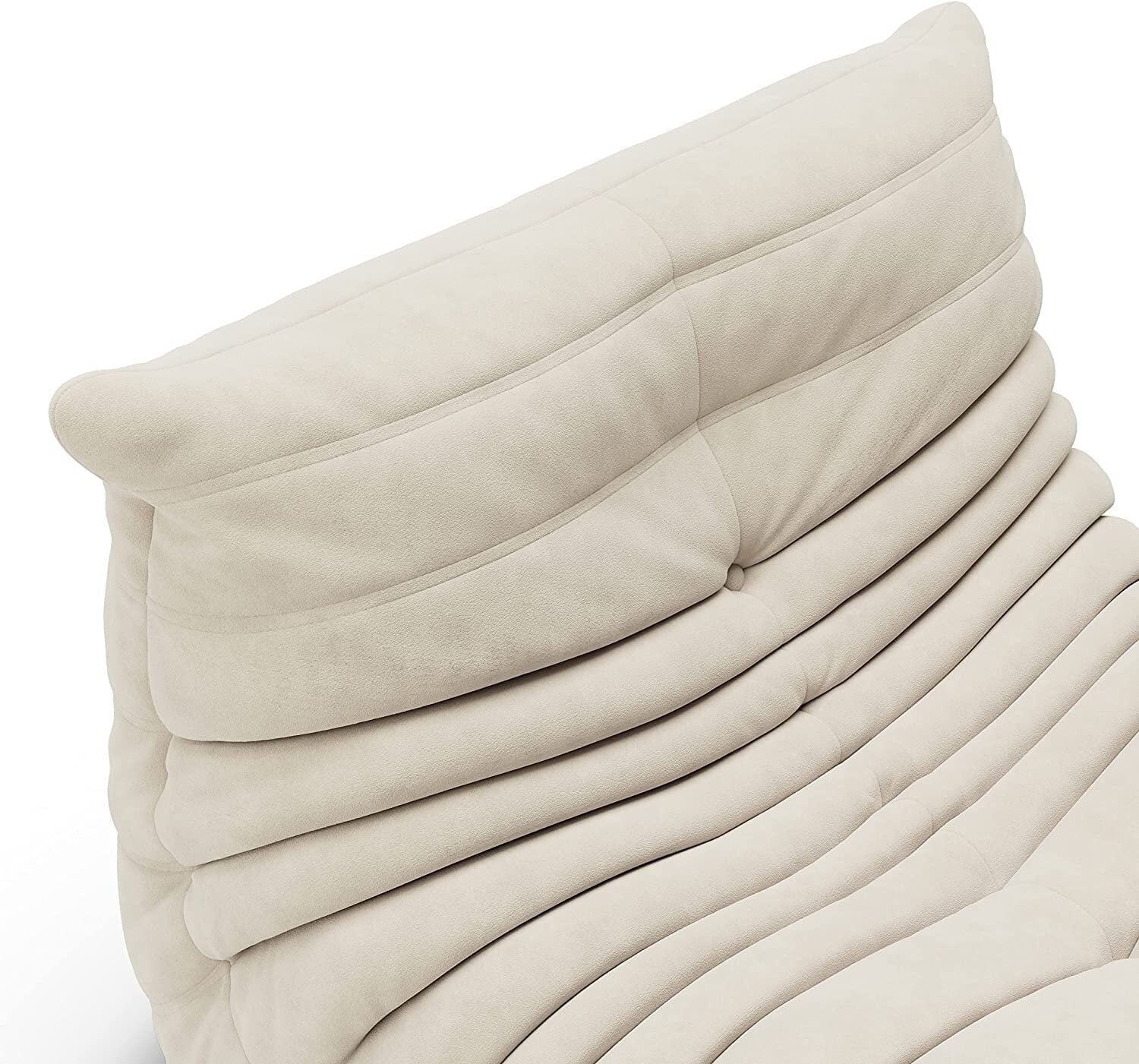Memory Foam Floor Chair, Comfortable Back Support Lazy Sofa, Comfy for Reading Game Meditating, Suede Light Gray