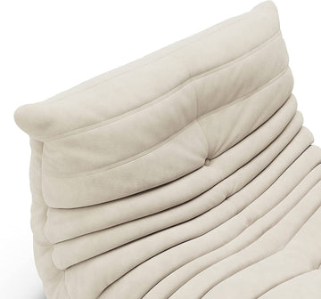 Memory Foam Floor Chair, Comfortable Back Support Lazy Sofa, Comfy for Reading Game Meditating, Suede Light Gray