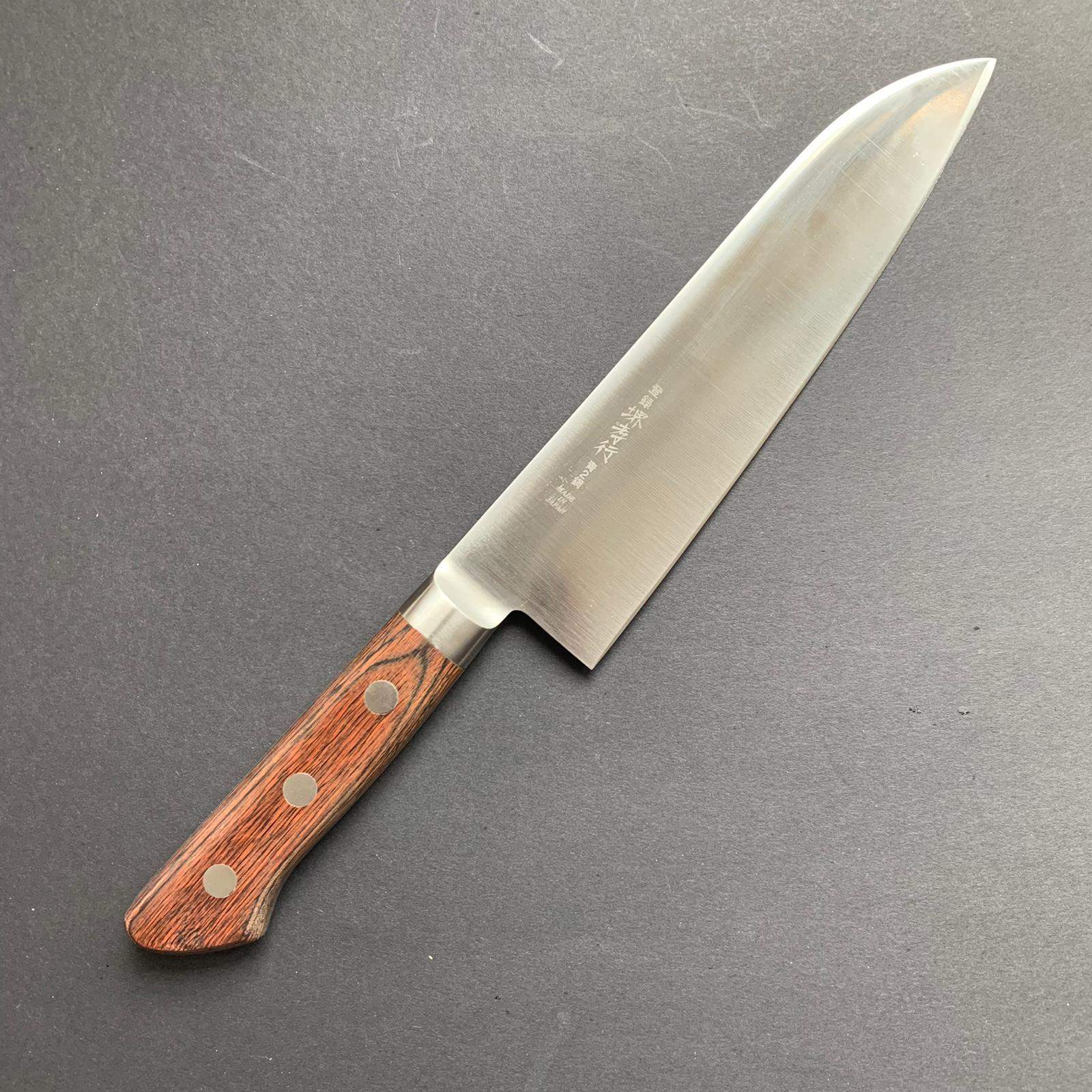 Santoku knife, Mono Aogami 2, polished finish - Sakai Takayuki