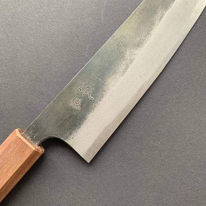 Gyuto knife, Shirogami 1, kurouchi finish - Ittetsu