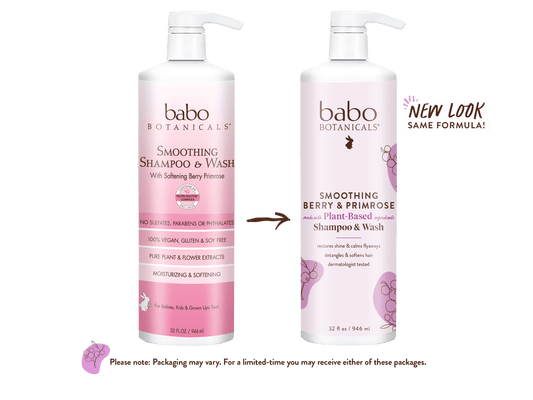 Smoothing Berry & Primrose Shampoo & Wash - 32oz
