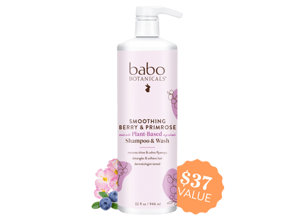 Smoothing Berry & Primrose Shampoo & Wash - 32oz