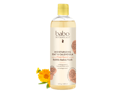 Moisturizing Oat & Calendula Bubble Bath & Wash