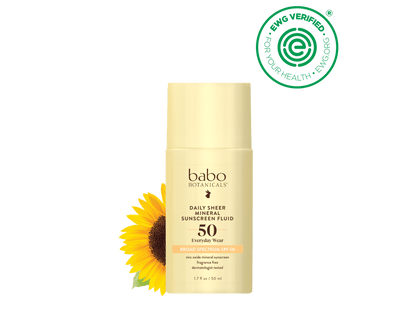 Daily Sheer Mineral Sunscreen Fluid SPF50