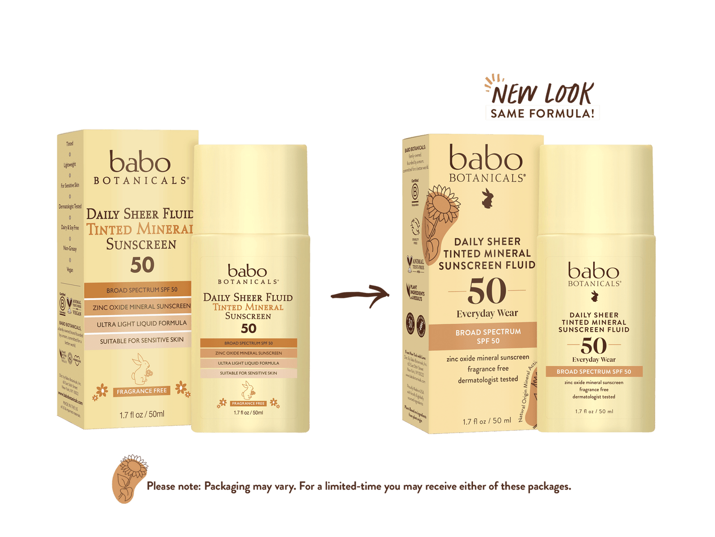 Daily Sheer Tinted Mineral Sunscreen Fluid SPF50