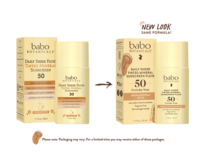 Daily Sheer Tinted Mineral Sunscreen Fluid SPF50