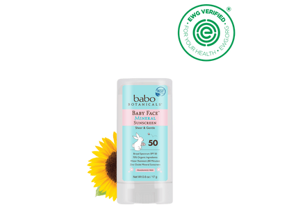 Sensitive Baby Mineral Sunscreen Stick SPF50
