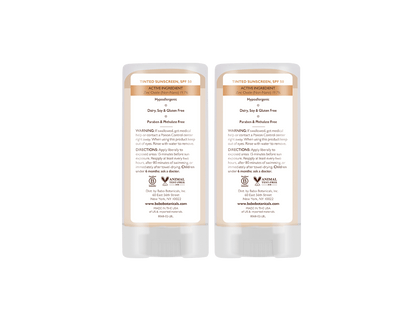 Daily Sheer Mineral Tinted Sunscreen Stick SPF50 Duo