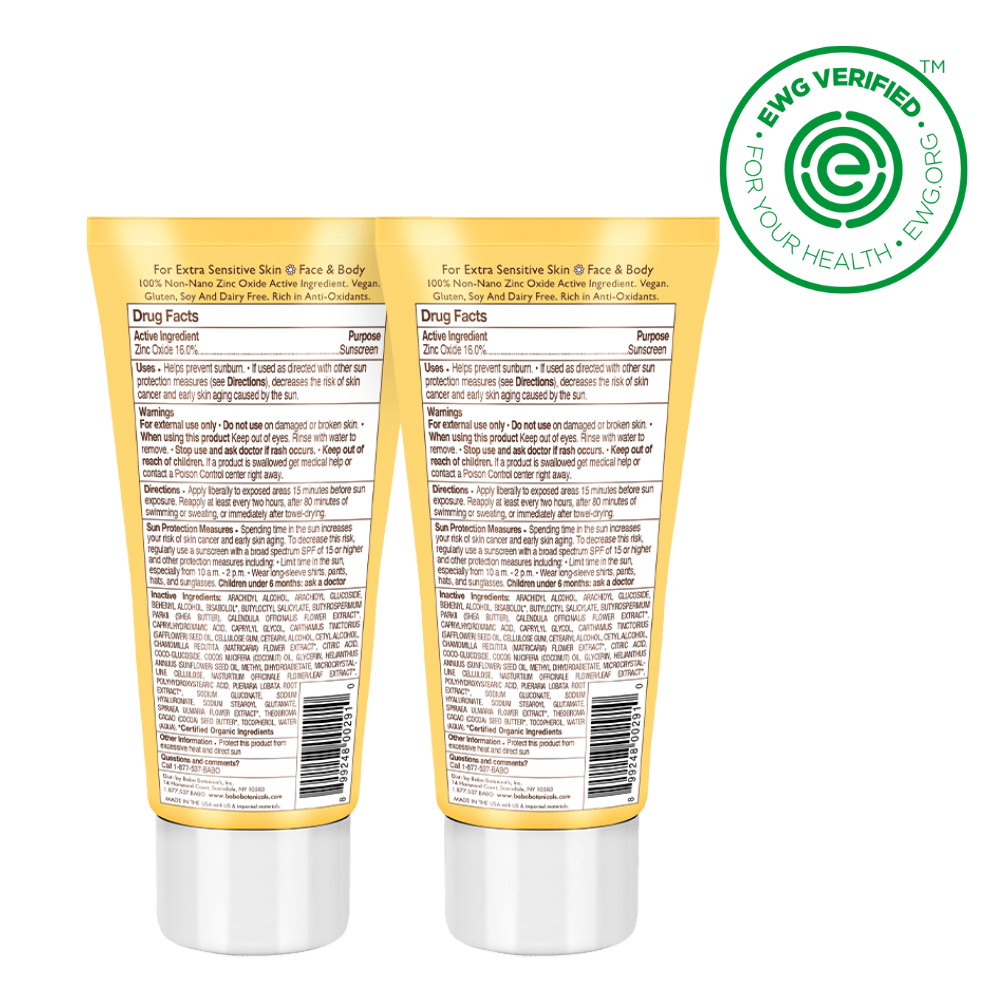 Sheer Zinc Mineral Sunscreen Lotion SPF30 Duo