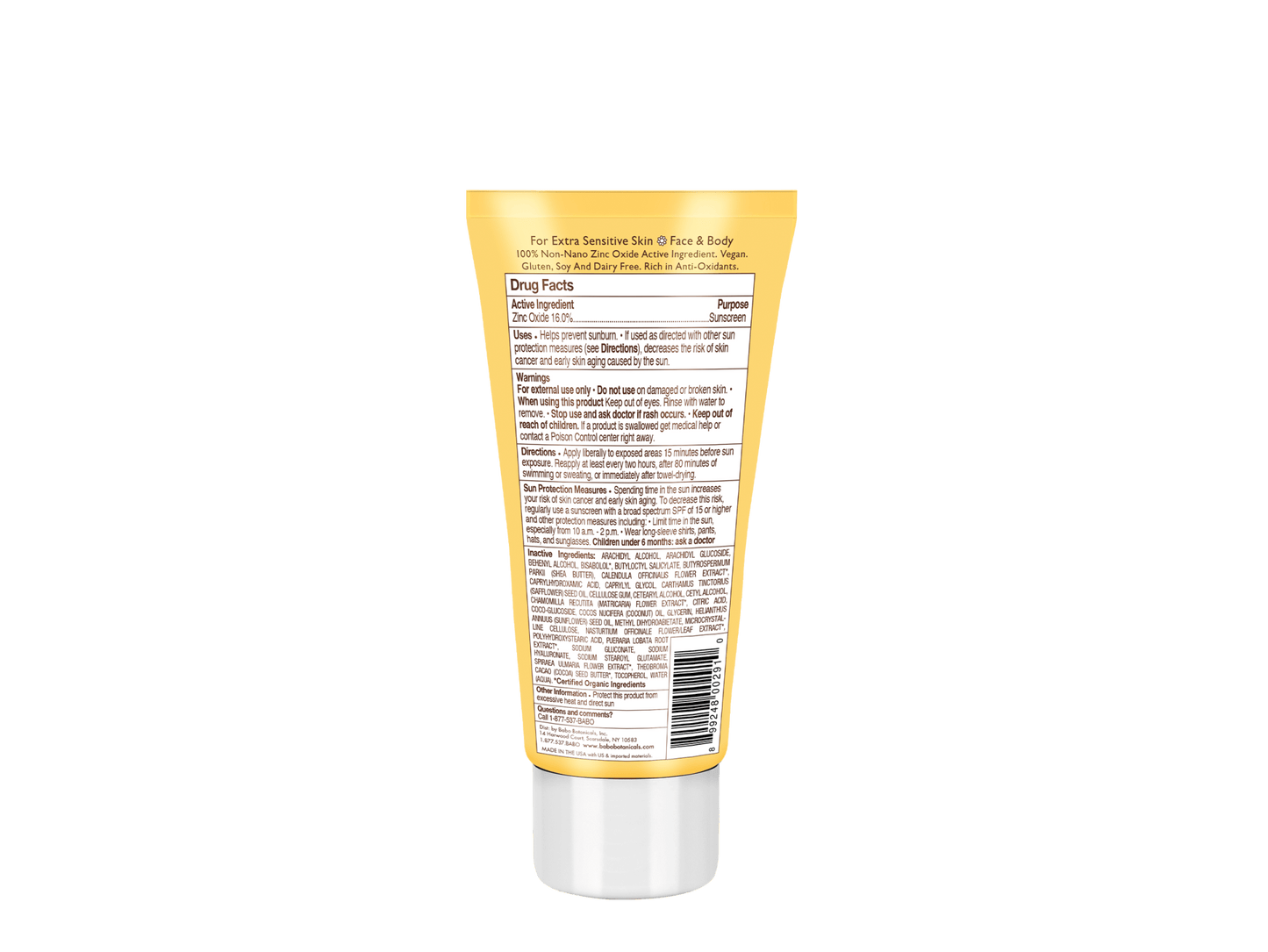 Sheer Zinc Mineral Sunscreen Lotion SPF30