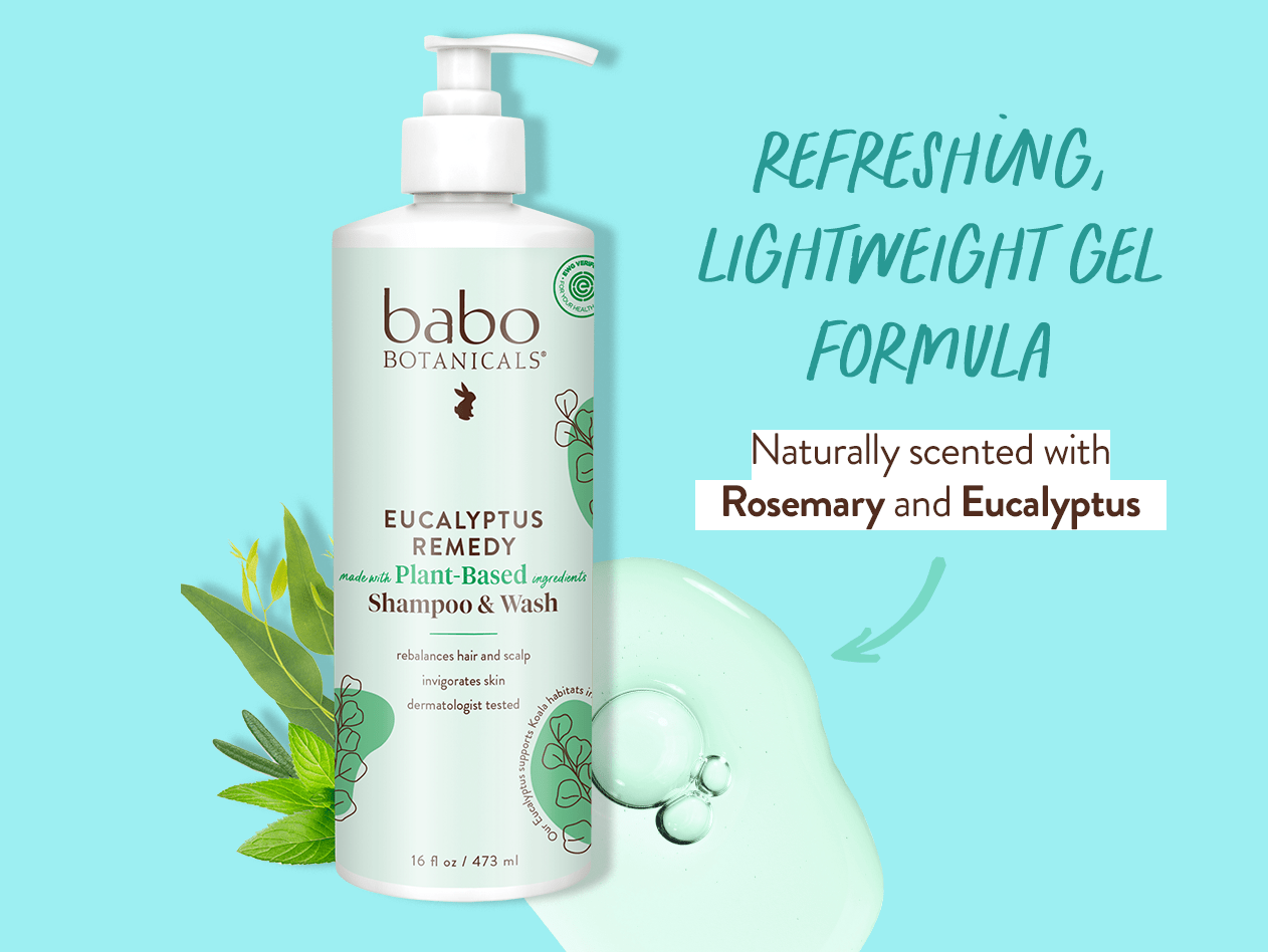 Eucalyptus Remedy Plant-Based Shampoo & Wash - 16oz