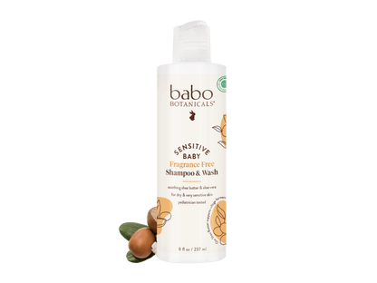 Sensitive Baby Fragrance-Free Baby Shampoo & Wash - 8oz