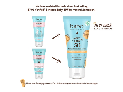 Sensitive Baby Mineral Sunscreen Lotion SPF50