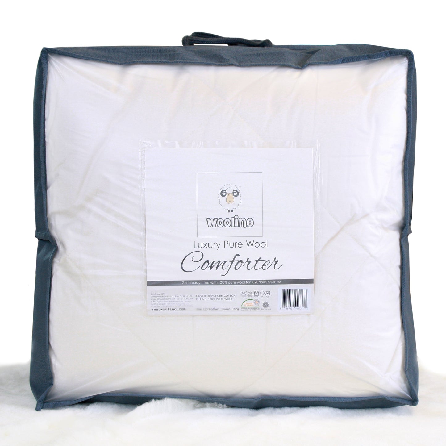 Wool Comforter, Crib or Toddler