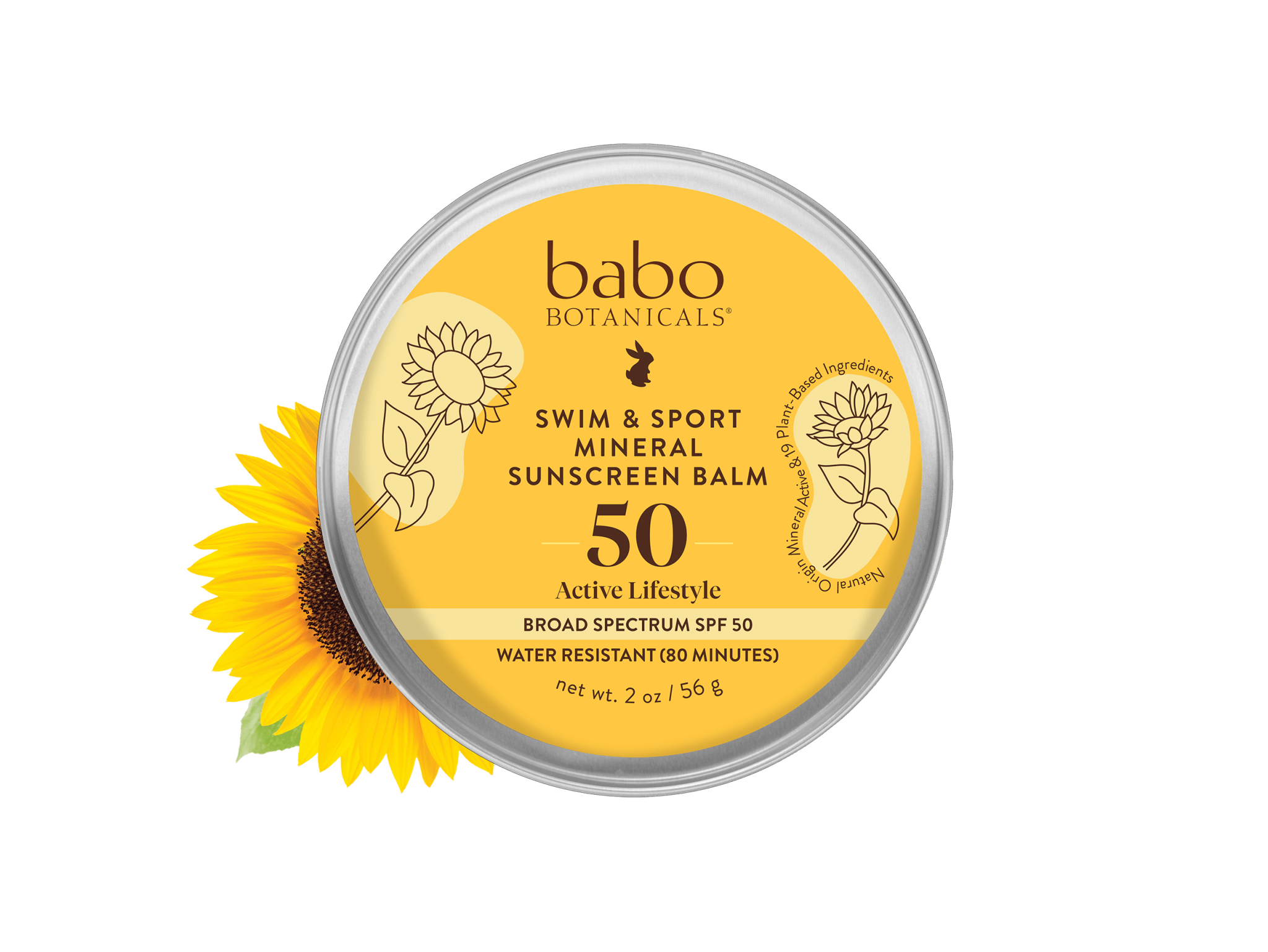 Swim & Sport Mineral Sunscreen Balm SPF50