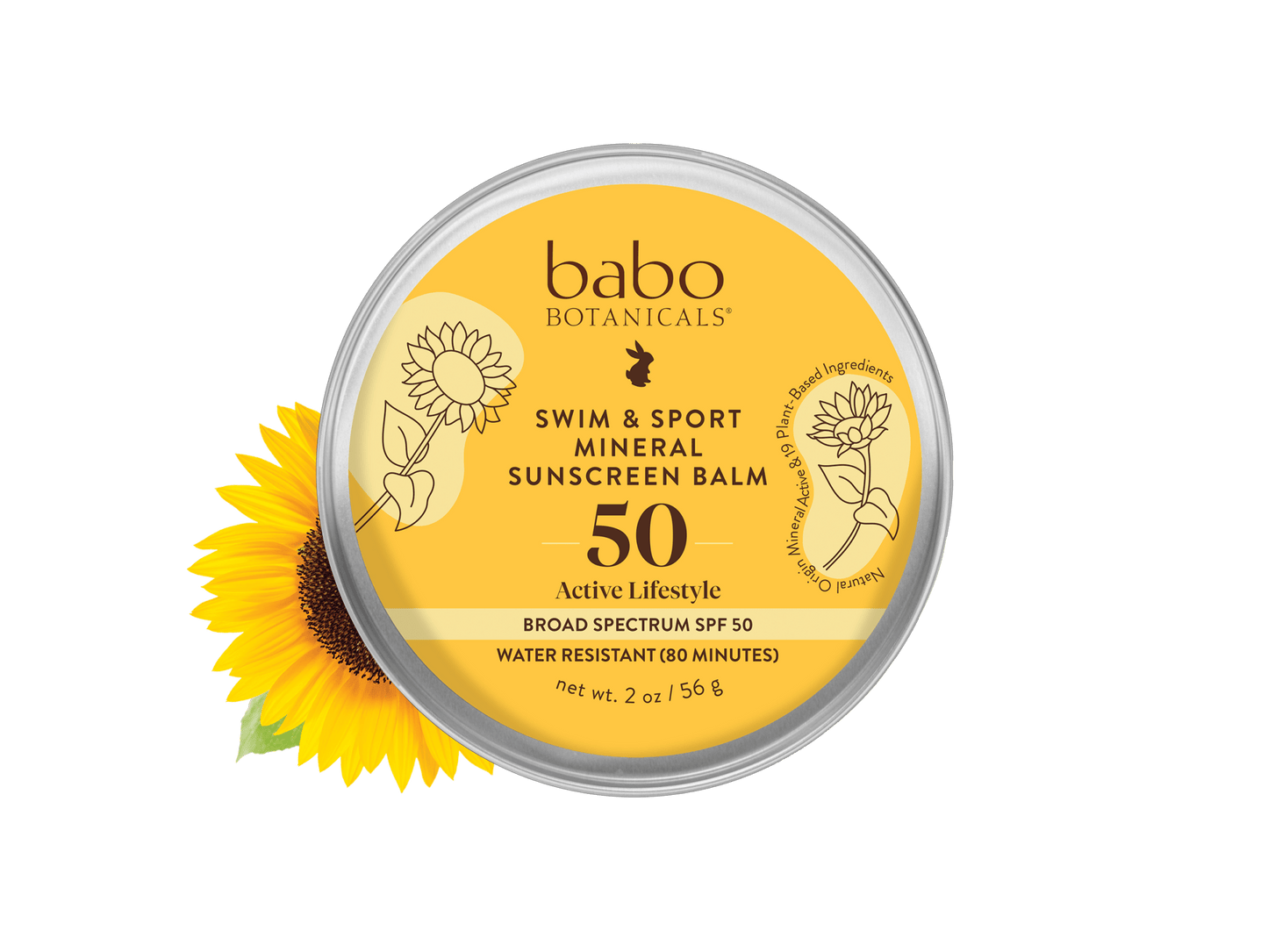Swim & Sport Mineral Sunscreen Balm SPF50