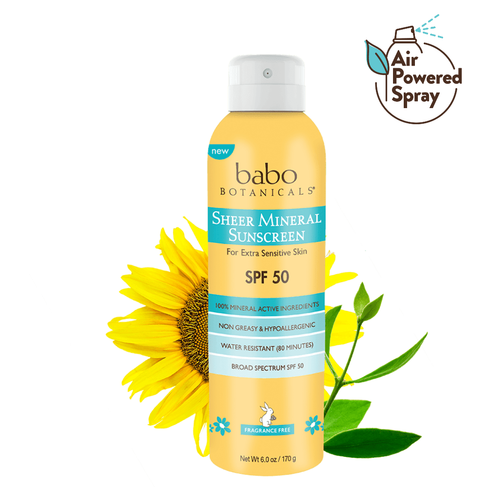 Sheer Mineral Sunscreen Spray SPF50