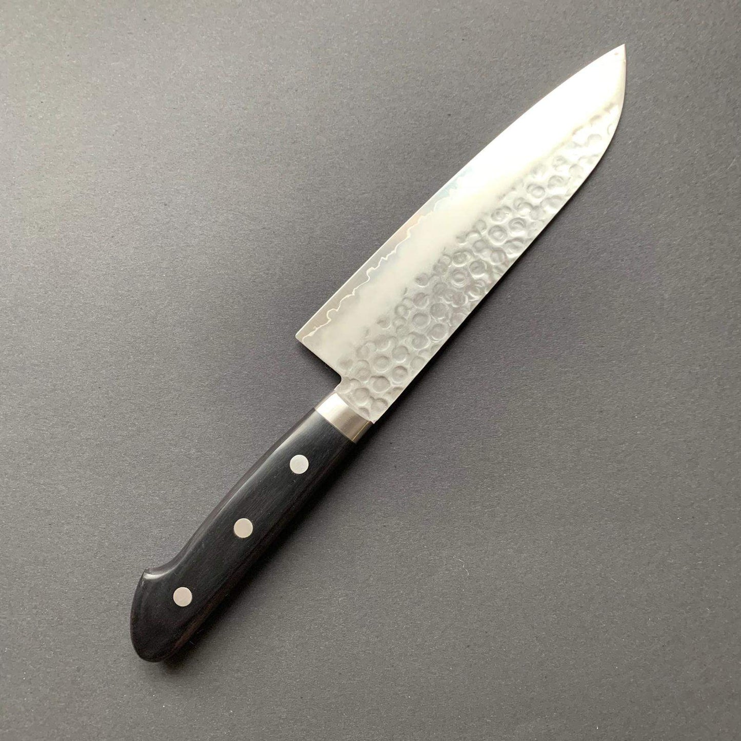 Santoku knife, Stainless Steel, Tsuchime finish - Ittetsu
