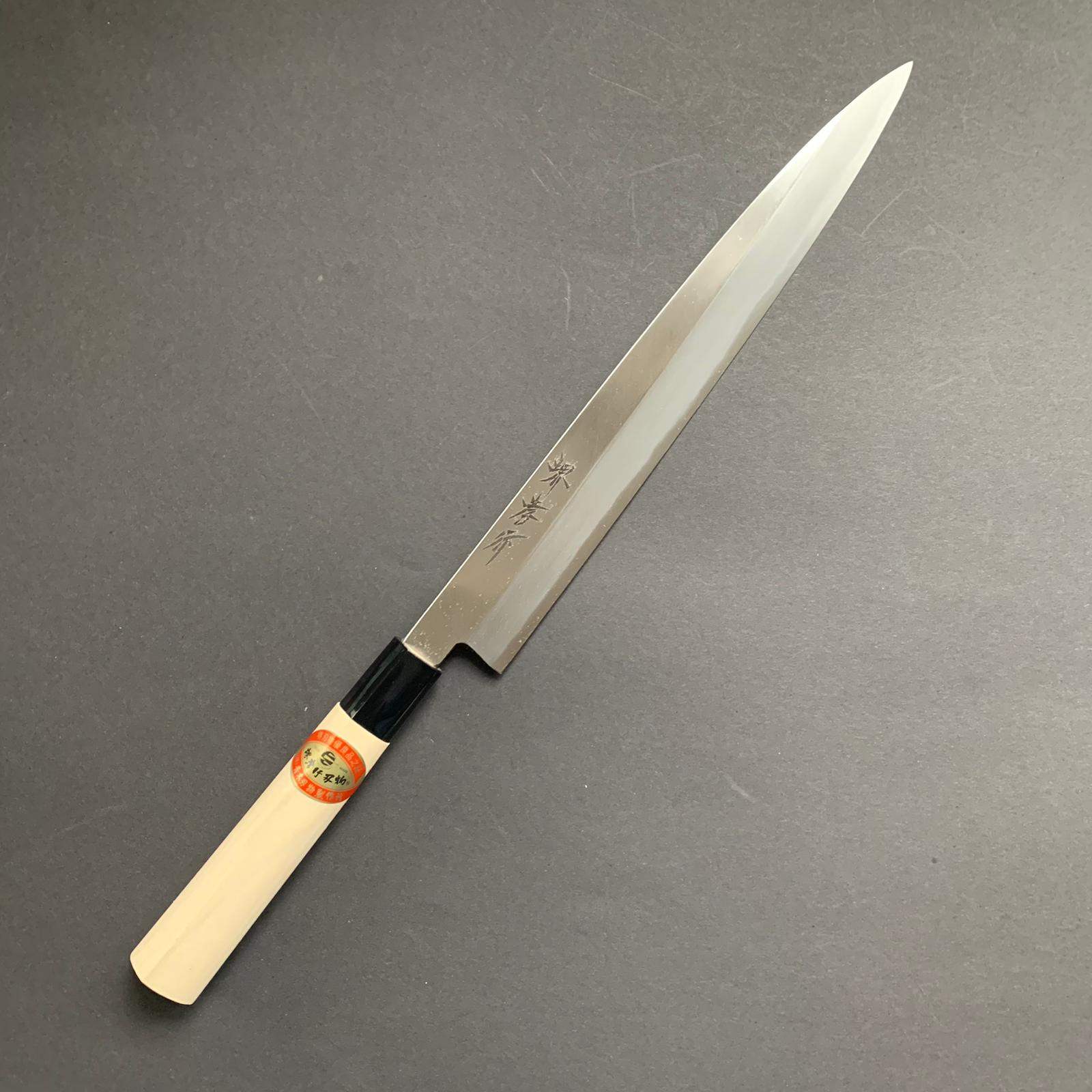 Yanagiba knife, Shirogami 3, polished finish - Sakai Takayuki