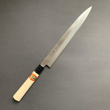 Yanagiba knife, Shirogami 3, polished finish - Sakai Takayuki