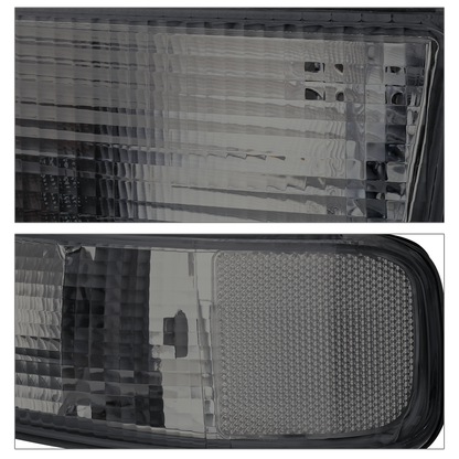 Factory Style Headlight+Bumper Light (Smoked)<br>03-23 Chevy Express, GMC Savana