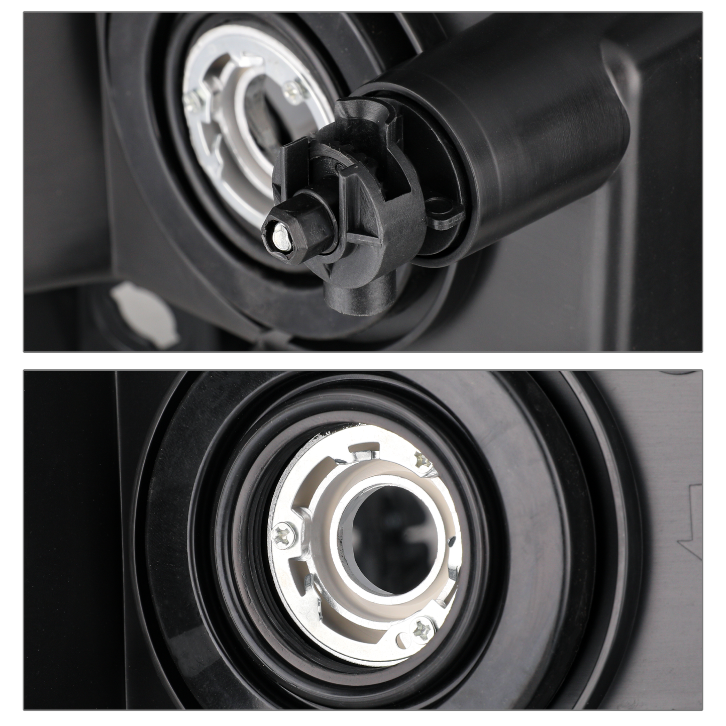 Factory Style Headlight+Bumper Light (Smoked)<br>03-23 Chevy Express, GMC Savana