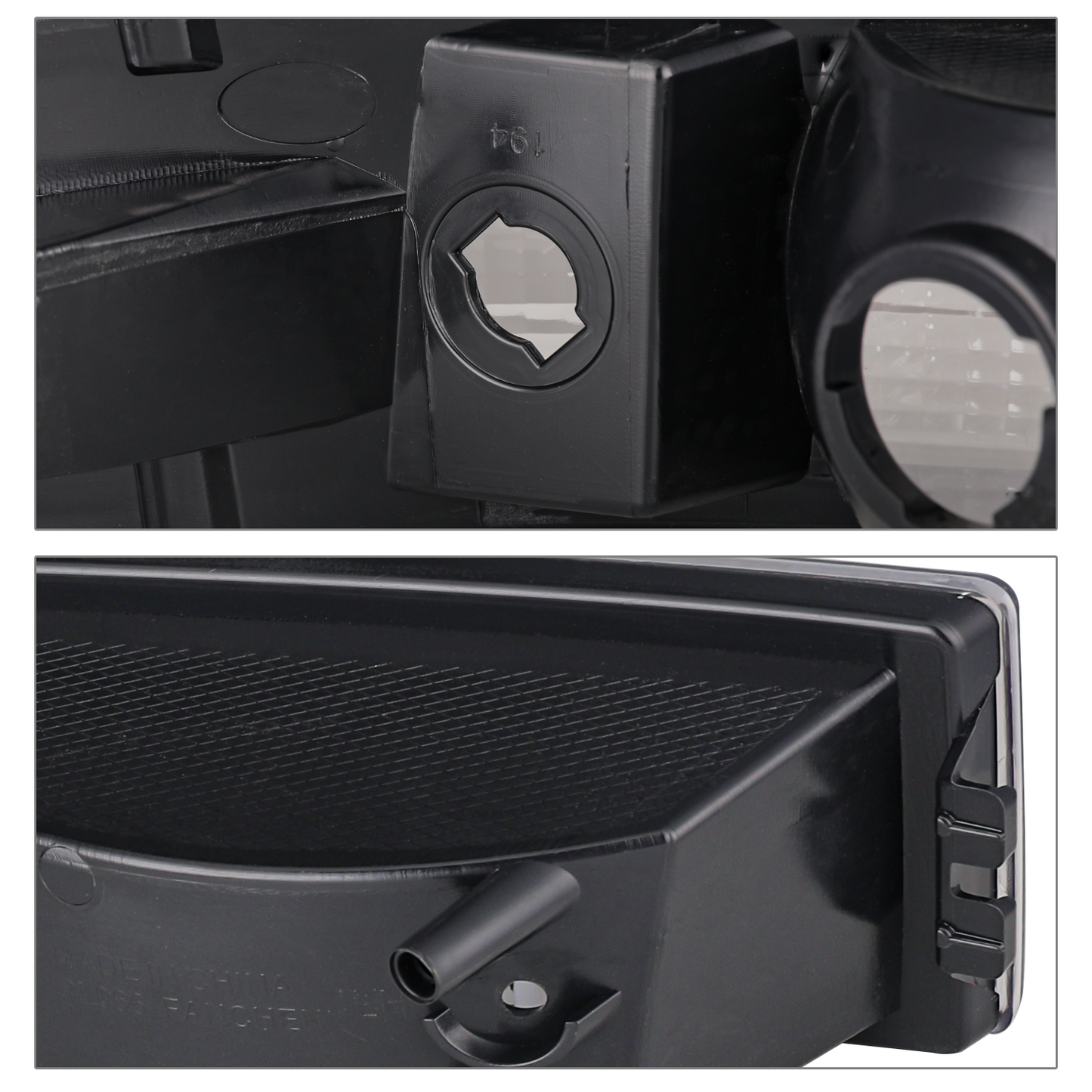 Factory Style Headlight+Bumper Light (Smoked)<br>03-23 Chevy Express, GMC Savana