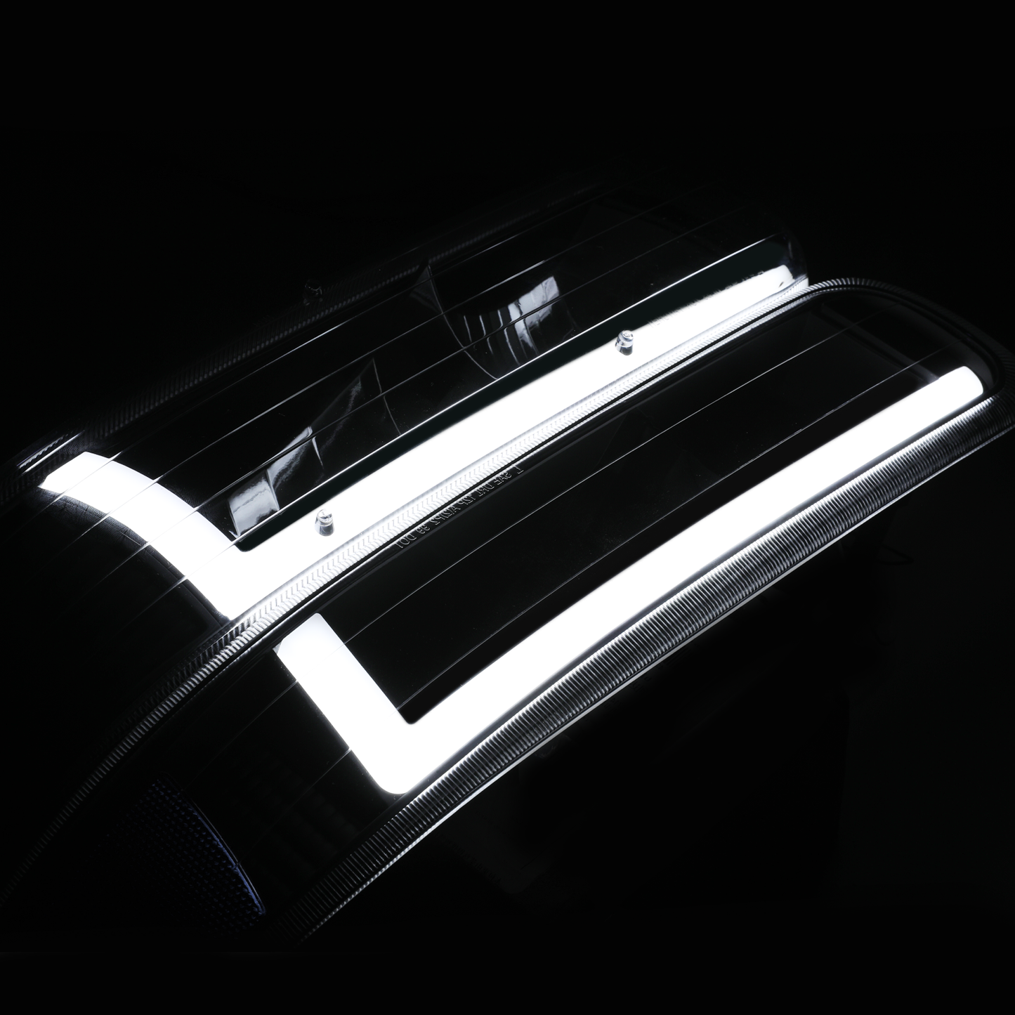 LED DRL Headlight+Bumper Light w/LED Bulbs <br>99-02 Chevy Silverado, 00-06 Suburban, Tahoe