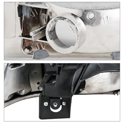 LED DRL Headlight+Bumper Light (Chrome)<br>99-02 Chevy Silverado, 00-06 Suburban, Tahoe