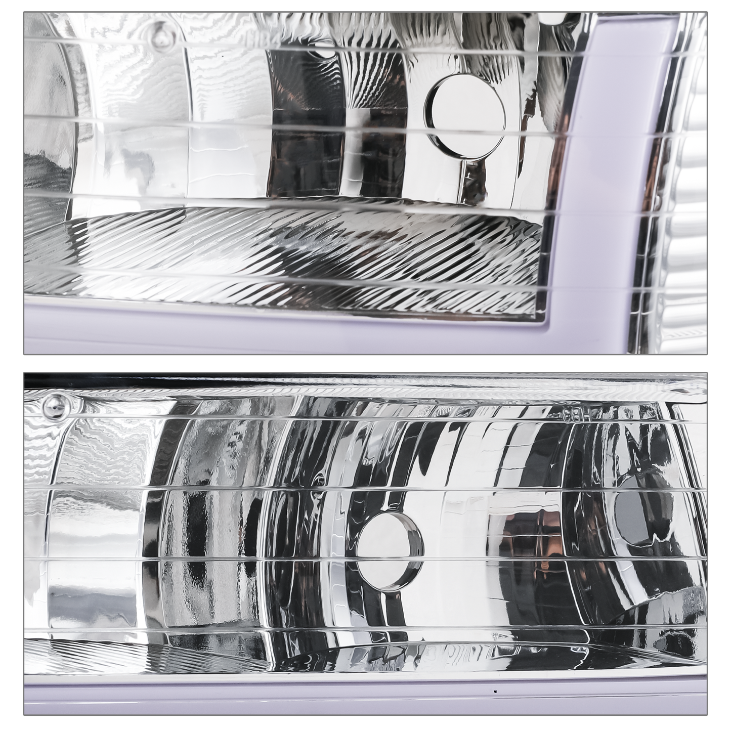 LED DRL Headlight+Bumper Light (Chrome)<br>99-02 Chevy Silverado, 00-06 Suburban, Tahoe