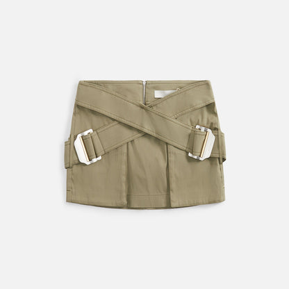 Dion Lee Belted Pocket Skirt - Sage