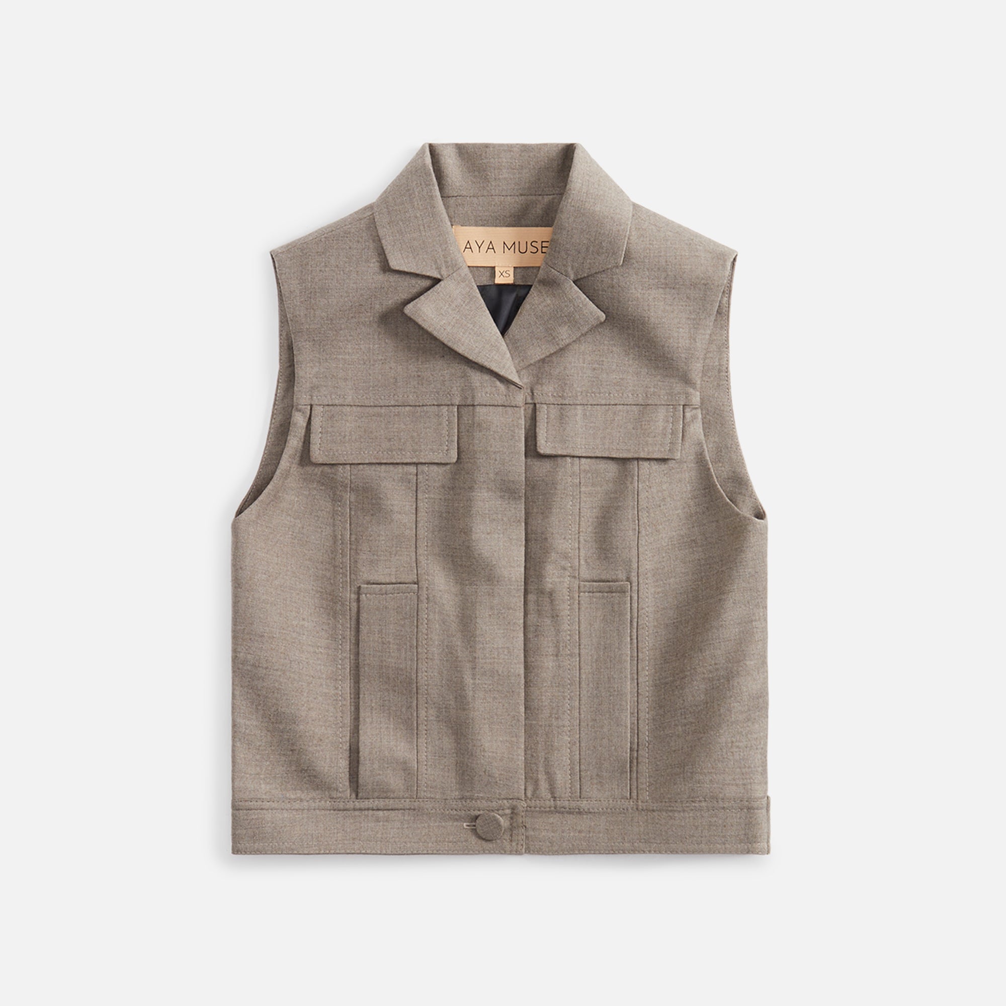 Aya Muse Mia Top - Taupe