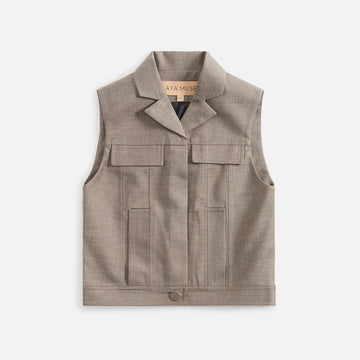 Aya Muse Mia Top - Taupe