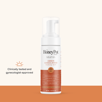 Amber Sandalwood Foaming Wash