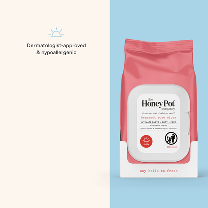 Bergamot Rose Wipes