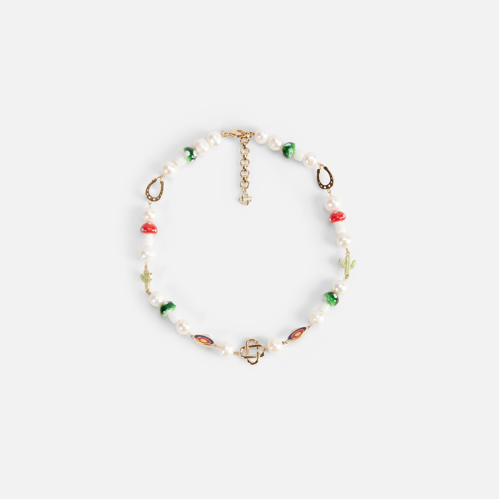 Casablanca Western Short Necklace - Multi / Gold