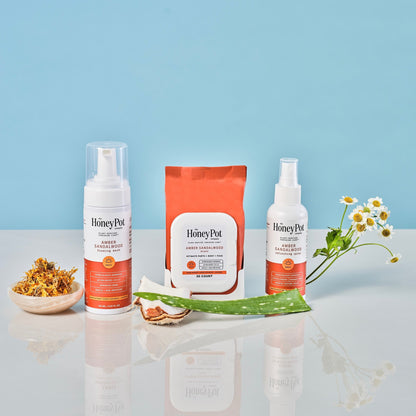 Amber Sandalwood Foaming Wash