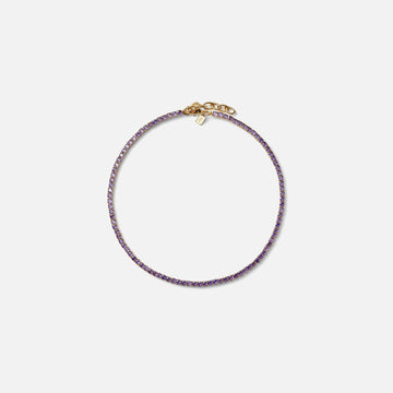 Crystal Haze Serena Necklace - Lavender