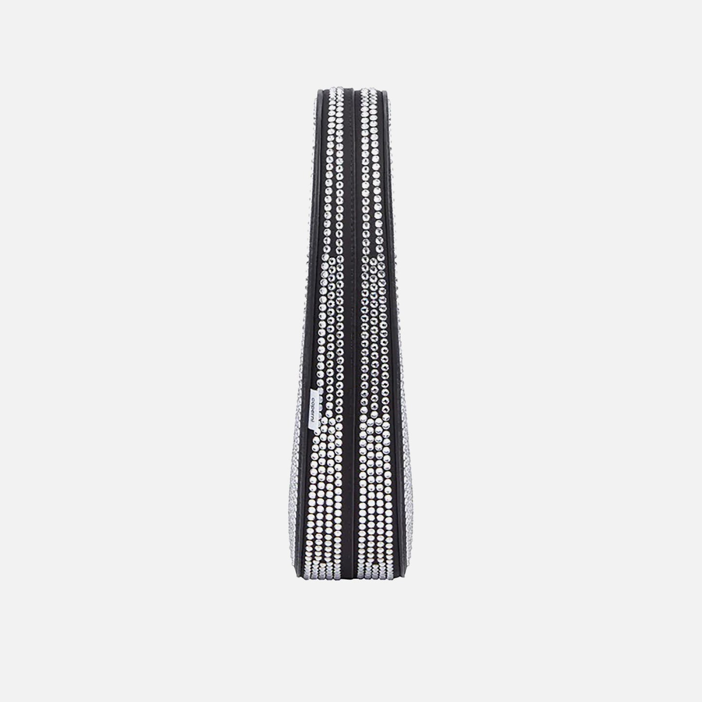 Coperni Crystal Embellished Mini Swipe Bag - Black Crystal